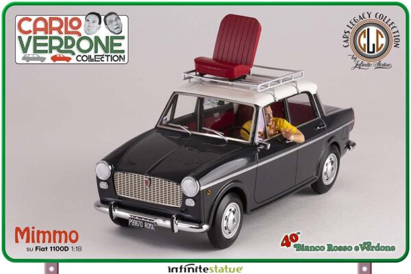 Mimmo Su Fiat 1100 1/18 Resin Car