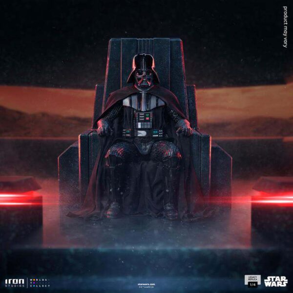 Sw Darth Vader On Throne 1/4 Statue