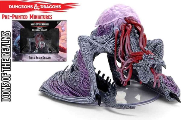 Dungeons & Dragons - Icons Of The Realms - Fizban's Treasury Of Dragons - Elder Brain Dragon