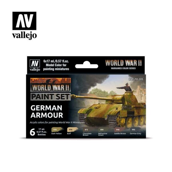 German Armour Color Set 70205