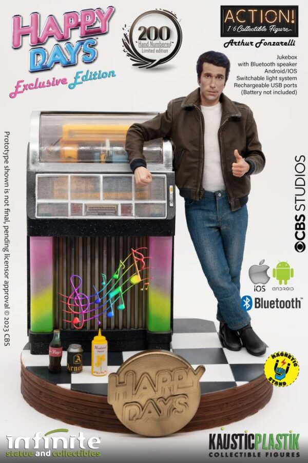 Fonzie Happy Days 1/6 Af Web Exclusive