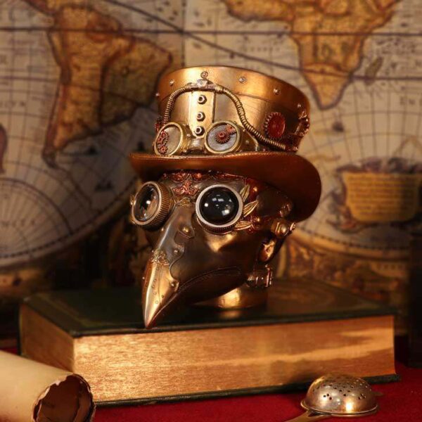 Steampunk Automaton Apothecary Doc Skull