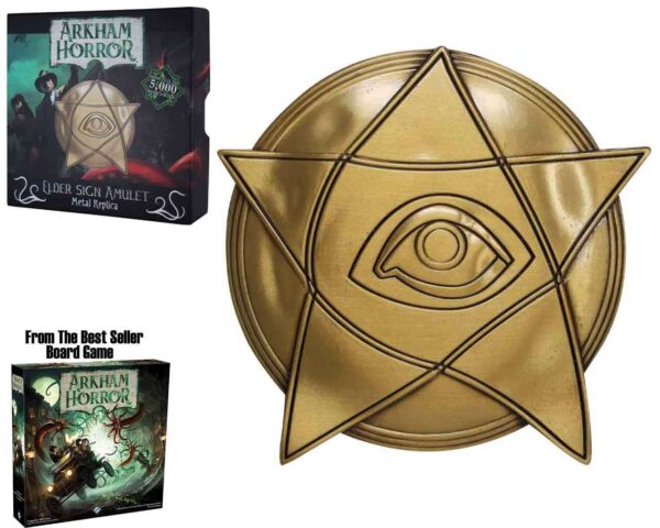 Arkham Horror - Limited Edition Replica Elder Sign Amulet