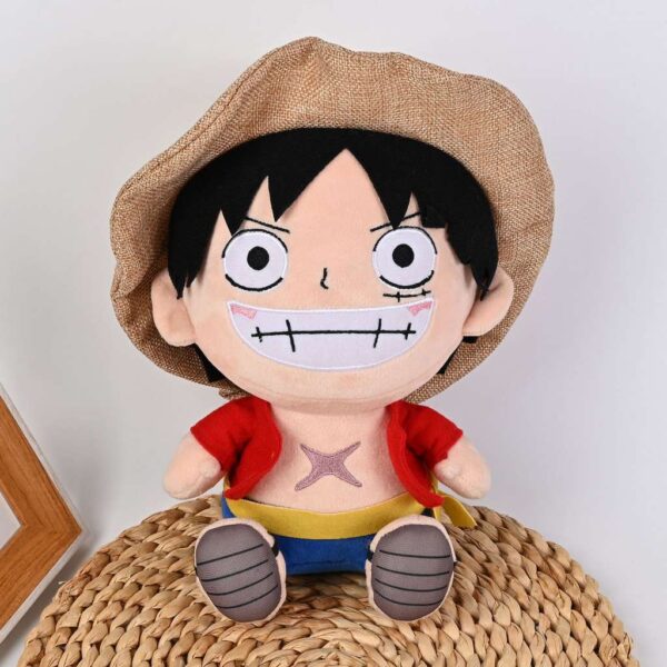 One Piece Monkey D Luffy New World 25cm Peluche