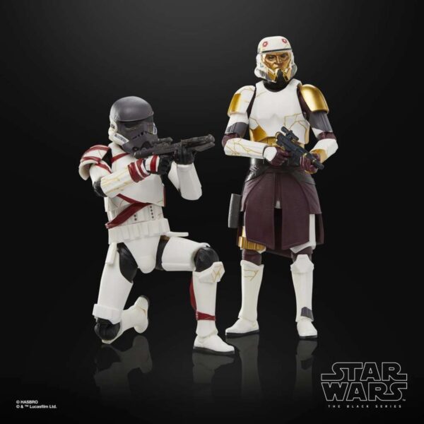 Star Wars Ahsoka Captain Enoch & Night Trooper Action Figures