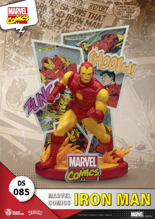 Marvel Comics D-Stage PVC Diorama Iron Man 16 cm