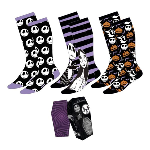 The Nightmare before christmas Socks 3-Pack Icons 35-41