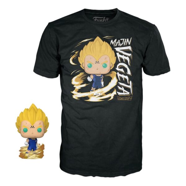 Dragonball Z POP! & Tee Box Majin Vegeta (Glow in the Dark)