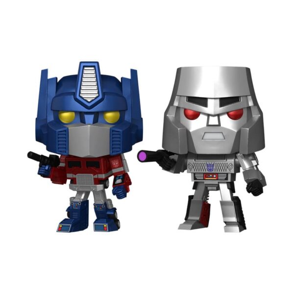 Transformers Retro Series POP! Movies Vinyl Figures 2-Pack OP/MT 2PK(MT) 9 cm - Damaged packaging