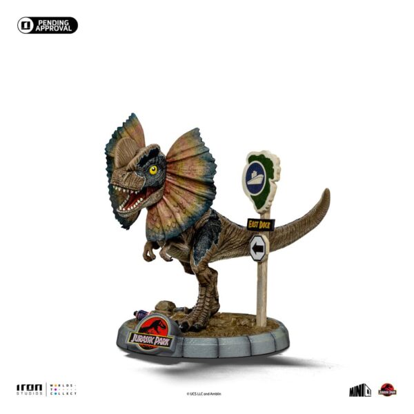 Jurassic Park Mini Co. PVC Dilophosaurus 12 cm