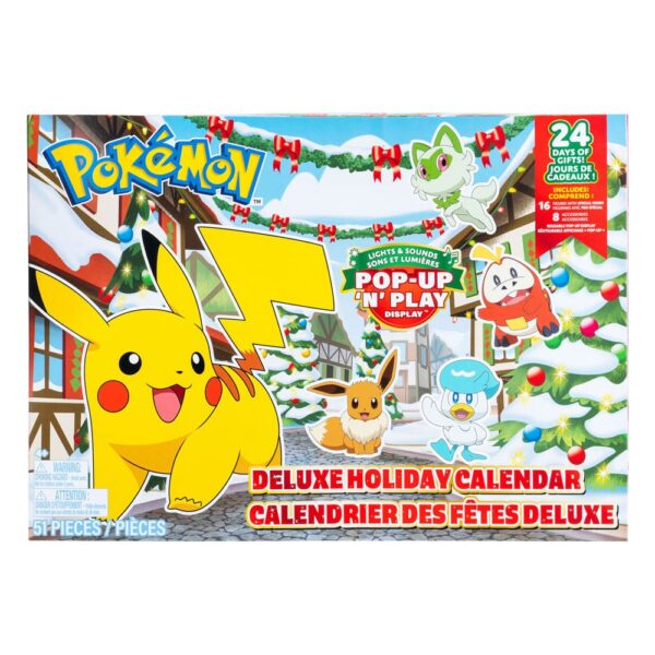 Pokémon Battle Figures Deluxe Advent Calendar Holiday 2024 *Version EN/FR*