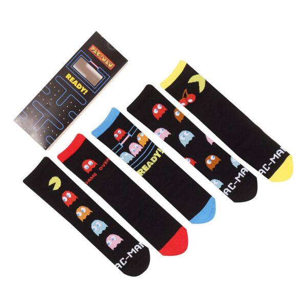 Pac-Man Socks 5-Pack L-XL