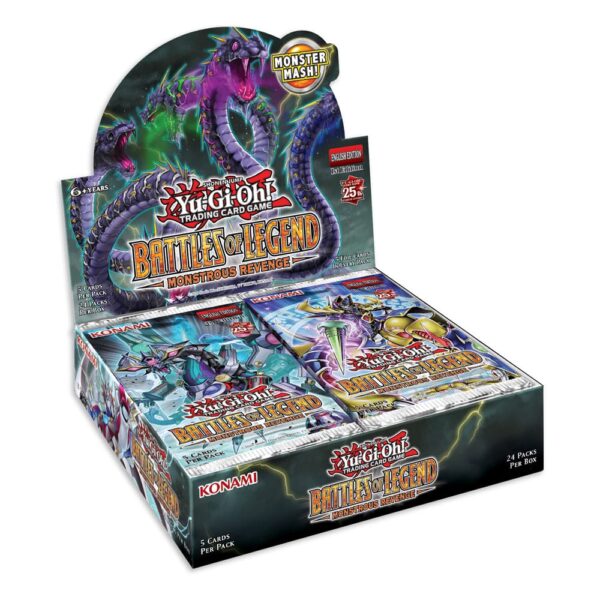 Yu-Gi-Oh! TCG Battles of Legend: Monstrous Revenge Booster Display (24) *English Version*