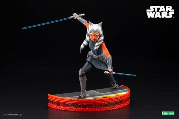 Star Wars The Clone Wars ARTFX PVC Statue 1/7 Ahsoka Tano Escape from the Clones 24 cm