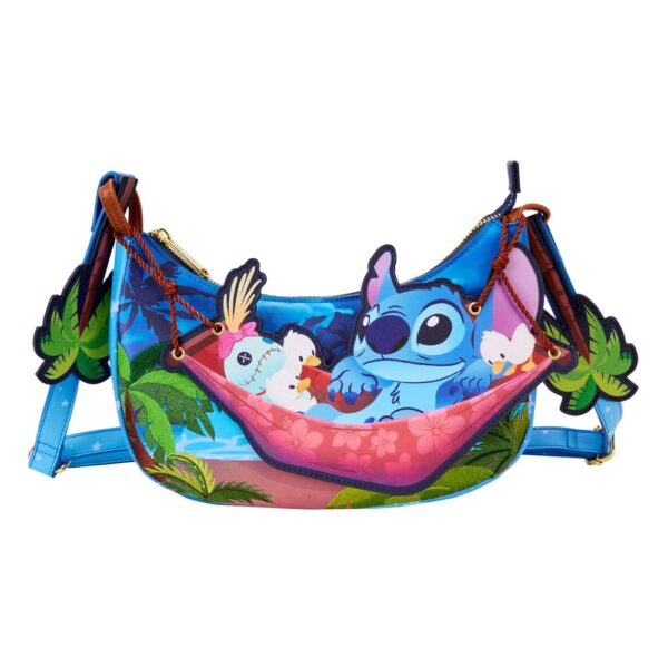 Disney by Loungefly Crossbody Lilo & Stitch Camping Cuties Hammock