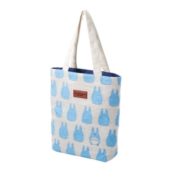 My Neighbor Totoro Tote Bag Totoro Silhouette Blue