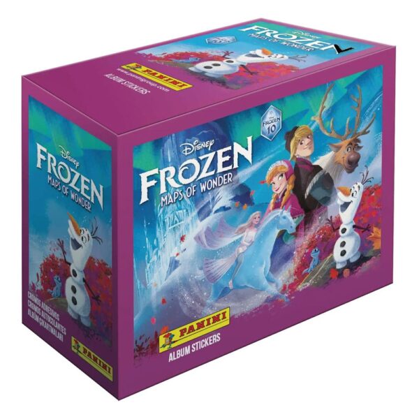 Frozen - Maps of Wonder Sticker Collection Display (24) - Damaged packaging