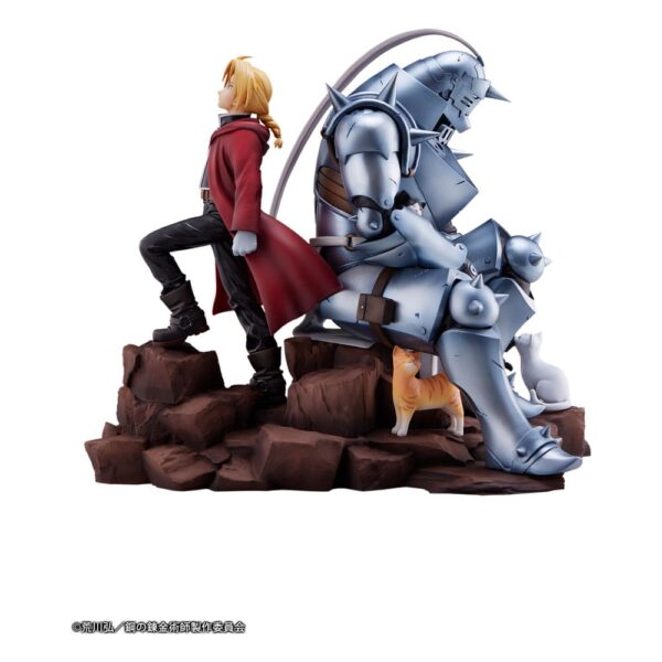 Fullmetal Alchemist: Brotherhood PVC Statue Edward Elric & Alphonse Elric Brothers 24 cm