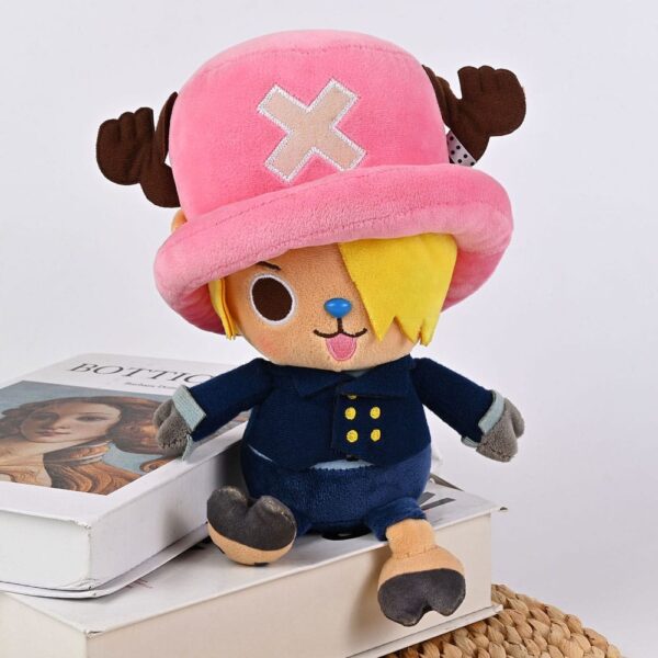 One Piece Plush Figure Chopper x Sanji 20 cm