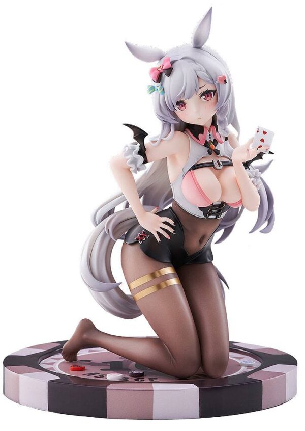 Original Character PVC Statue 1/7 Ashige-chan: Lucky Dealer Ver. 19 cm